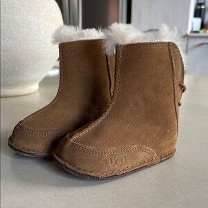 UGG Brown Suede Baby Boots